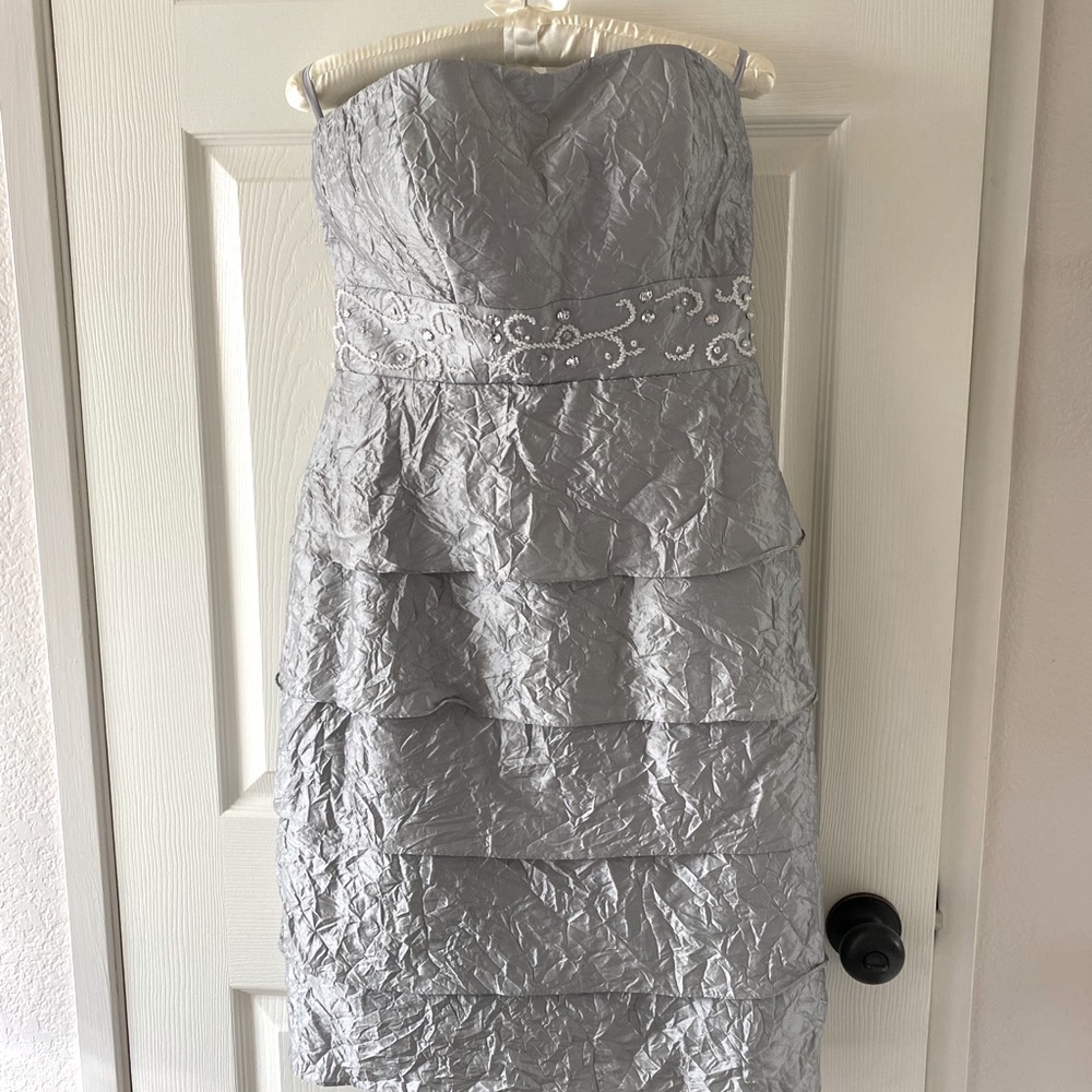 Formal short dress with bolero